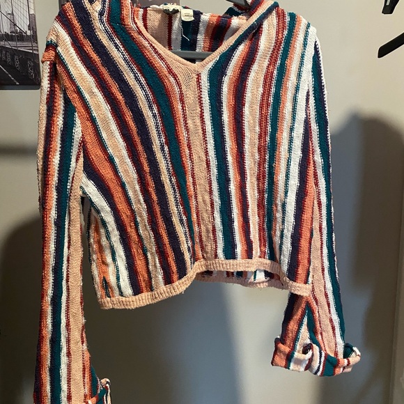 Roxy Sweaters - Roxy Multicolor Striped Sweater